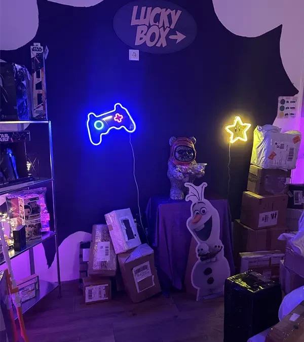 Lucky Boxen zum Anzufassen